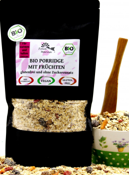 Bio Porridge mit 30% Früchten glutenfrei 400g (DE-ÖKO-037)